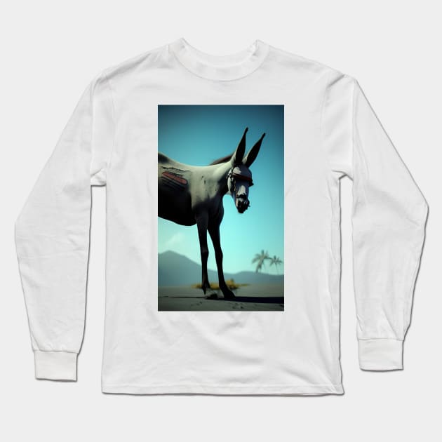 Dark Side Of The Mule Long Sleeve T-Shirt by ShopSunday
